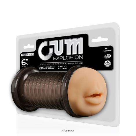 Cum Explosion Masturbator Mund-1