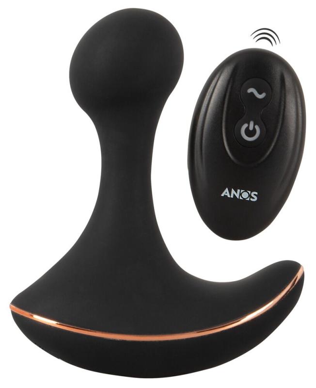 ANOS Prostata Stimulator med Vibration og Fjernbetjening-3