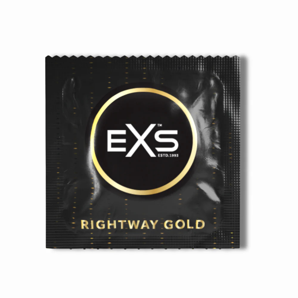 EXS Rightway Gold Kondom, 10 stk.