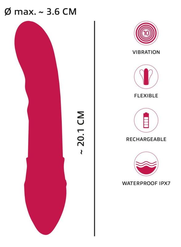 You2Toys Brusehoved og Vibrator-12