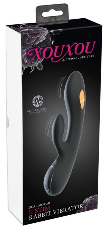 XouXou E-Stim Elektrosex Rabbit Vibrator-9