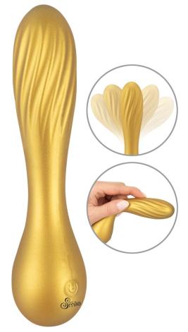 Fleksibel Mini G-punkt Vibrator - Guld-5