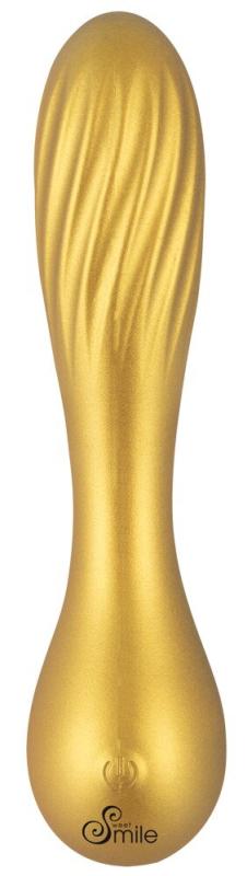 Fleksibel Mini G-punkt Vibrator - Guld-6