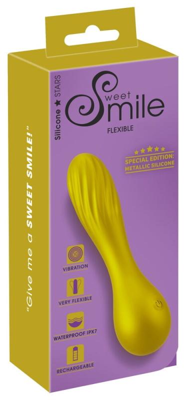 Fleksibel Mini G-punkt Vibrator - Guld-1