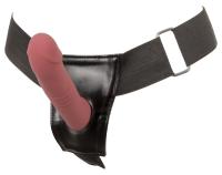 Stødende Strap-On vibrator med Fjernbetjening-4