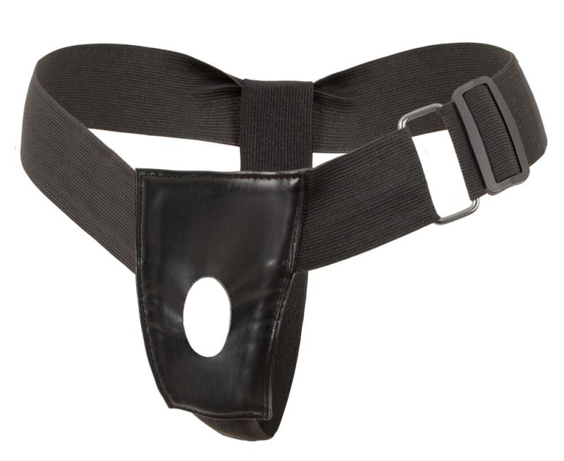 Stødende Strap-On vibrator med Fjernbetjening-11