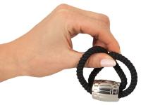 Heavy Rope Cock Strap with two Loops-6