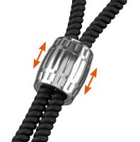Heavy Rope Cock Strap with two Loops-3