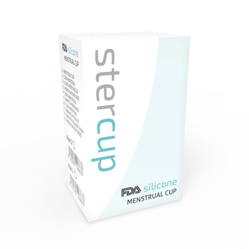 Menstruationskop pink, fda. str. L-4
