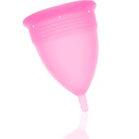 Menstruationskop pink, fda. str. L-2