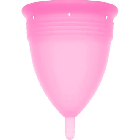 Menstruationskop pink, fda. str. L-3