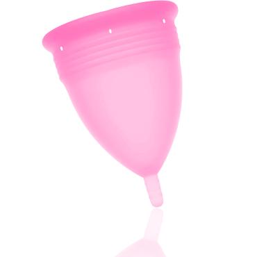 Menstruationskop pink, fda. str. L-2